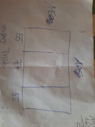 Espejo triptico antiguo