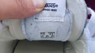 Vans Sk8 Low cuero blanco