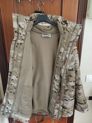 Traje intemperie militar árido
