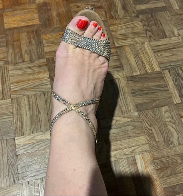 Sandalo le silla swarovski