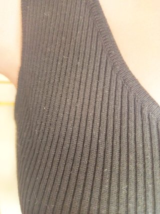 VESTIDO CUT OUT STRADIVARIUS NEGRO A ESTRENAR