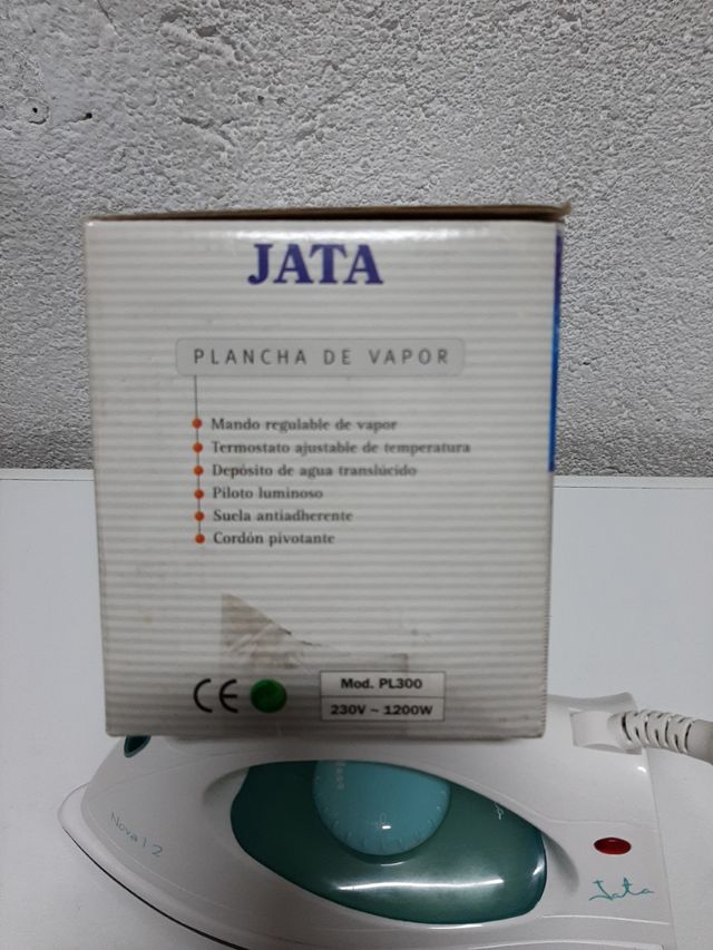 Plancha vapor Jata Nova 1.2