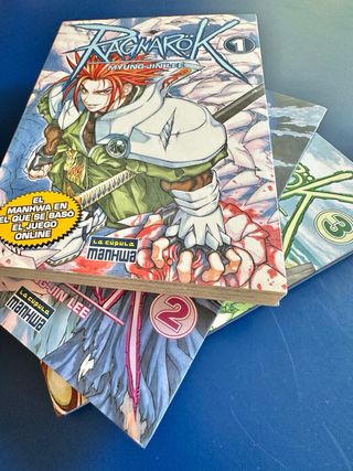 Cómics manga Ragnarök 1-3