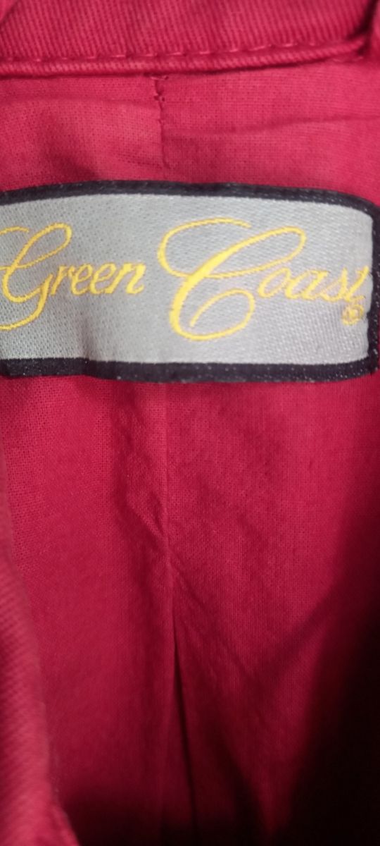 Abrigo algodón Green Coast