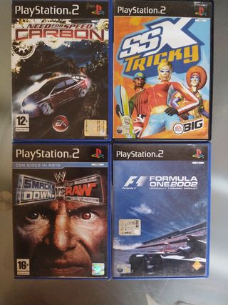 Play Station 2 Carbon Smack Down F1 SSX