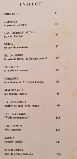 Maravillas del Mundo. Gentes y Lugar. Walt Disneye