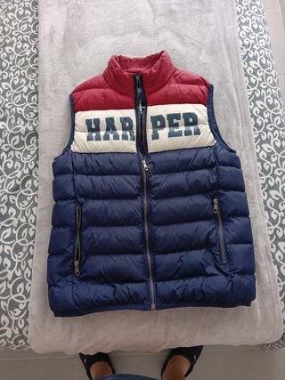 Chaleco plumas Harper and neyer 