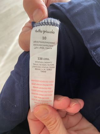 Traje comunión niño