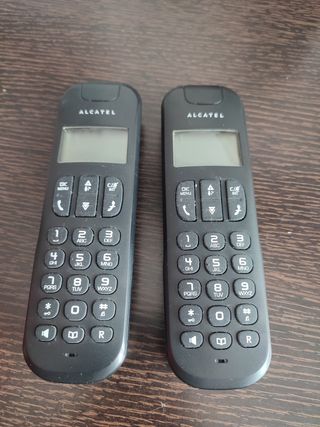 Teléfonos inalámbricos duo