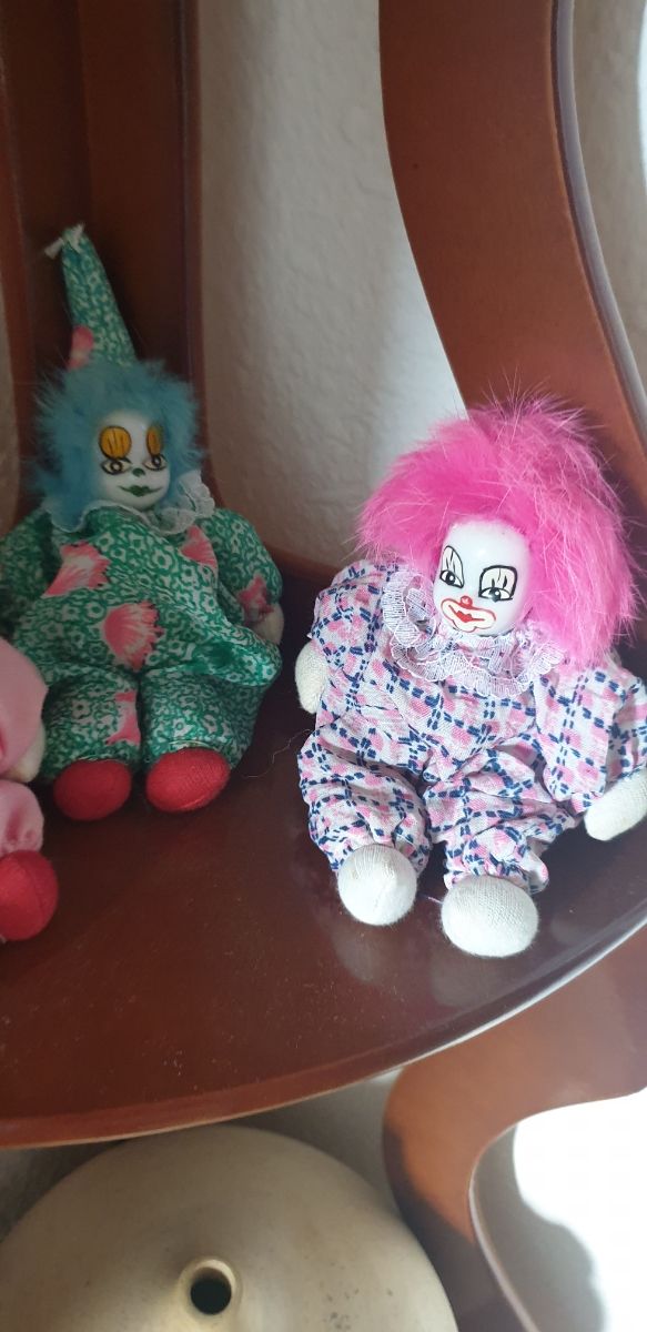 Payasos de porcelana