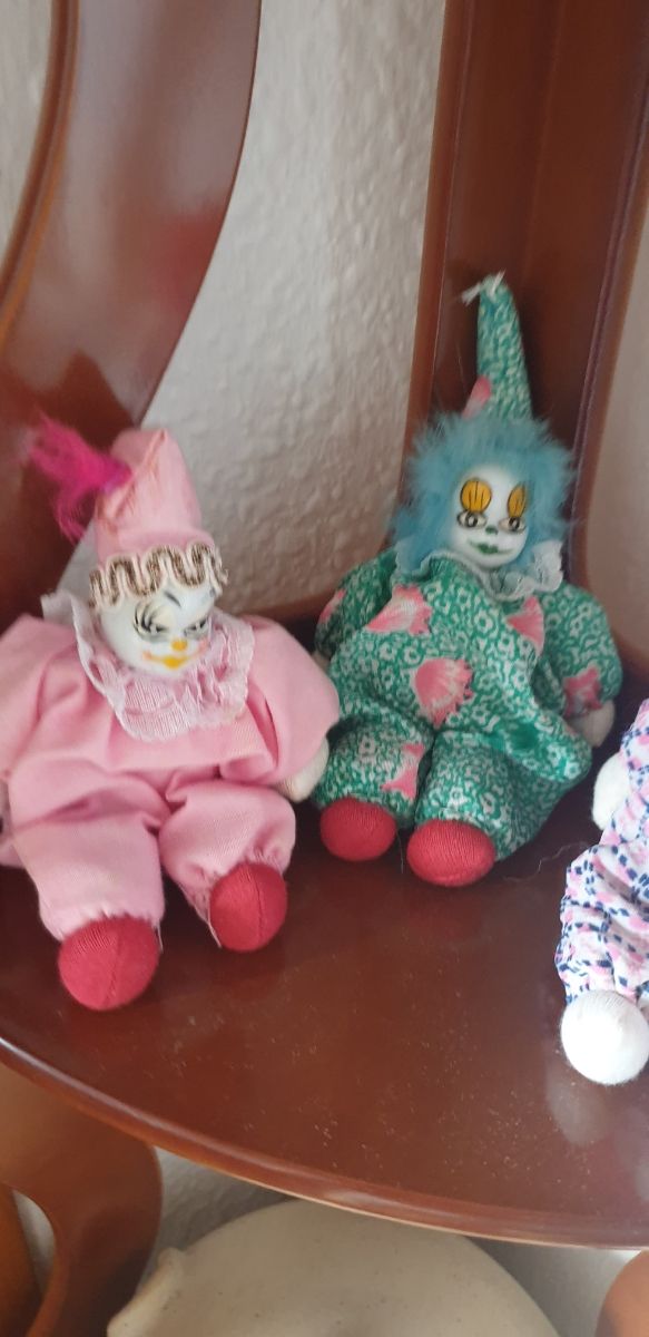 Payasos de porcelana