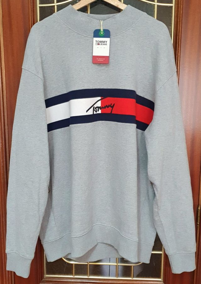 SUDADERA TOMMY JEANS XXL DE U.S.A A ESTRENAR
