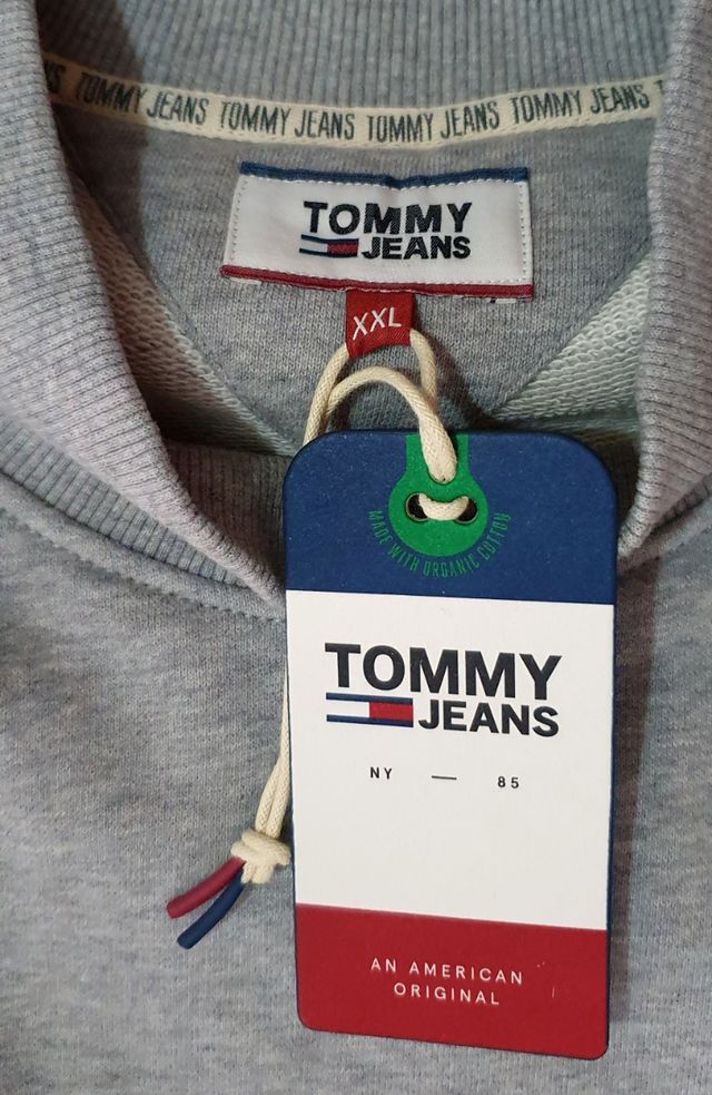 SUDADERA TOMMY JEANS XXL DE U.S.A A ESTRENAR