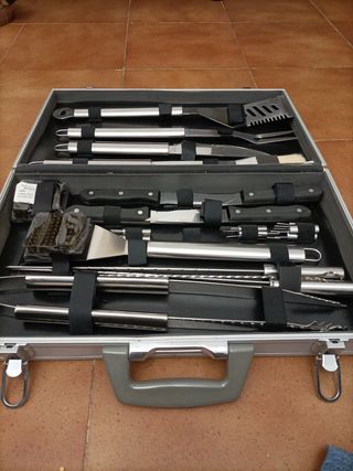 Utensilios para barbacoa