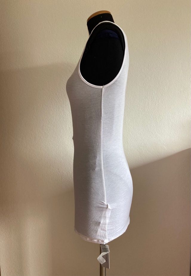 Canotta bianca Intimissimi con seta