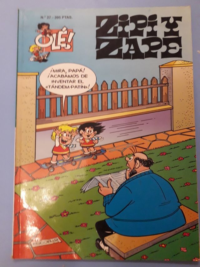 2 comic OLE! ZIPI Y ZAPE numeros 27 y 31