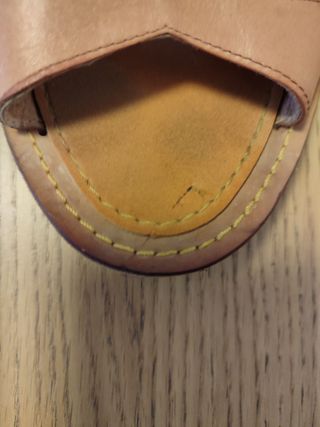 Sandalias o cuñas de piel de tacón Camper
