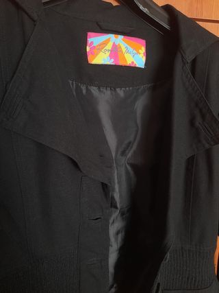 Chaqueta vaquera negra