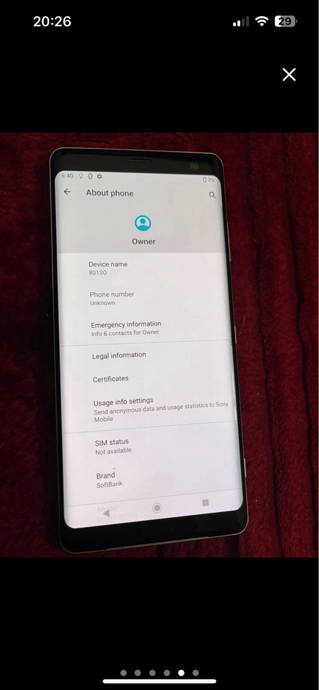 Sony xperia xz 3