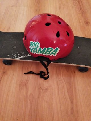 Skate y casco