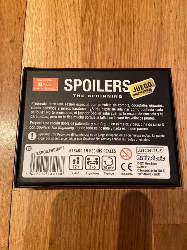 Juego de Mesa Spoilers