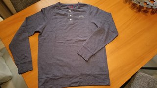 Camiseta / polo kappa manga larga abotonada