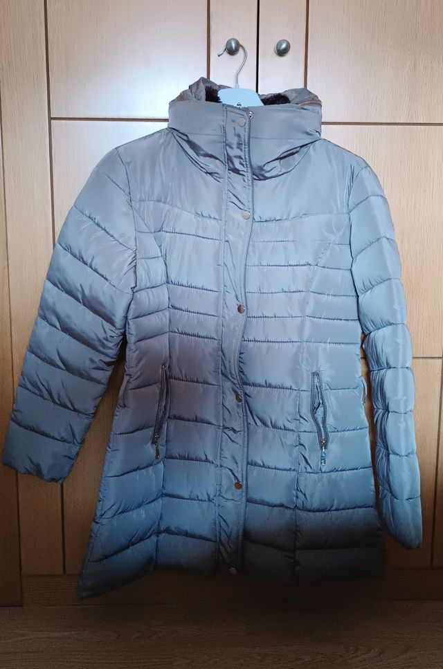 Abrigo de mujer color Beige, talla XL