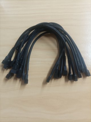 10 cables de extensión ventilador cpu