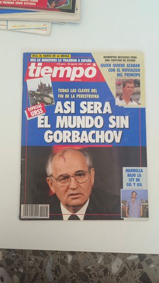 1985 Colección revistas Tiempo 54 ejemplares