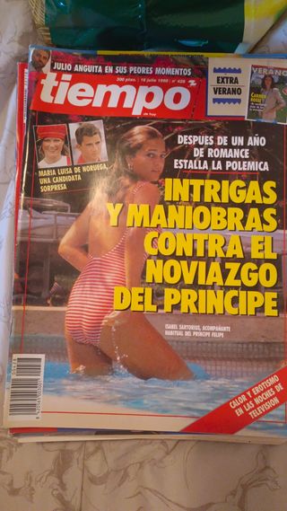 1985 Colección revistas Tiempo 54 ejemplares