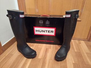 Botas de agua altas Hunter. Talla 36