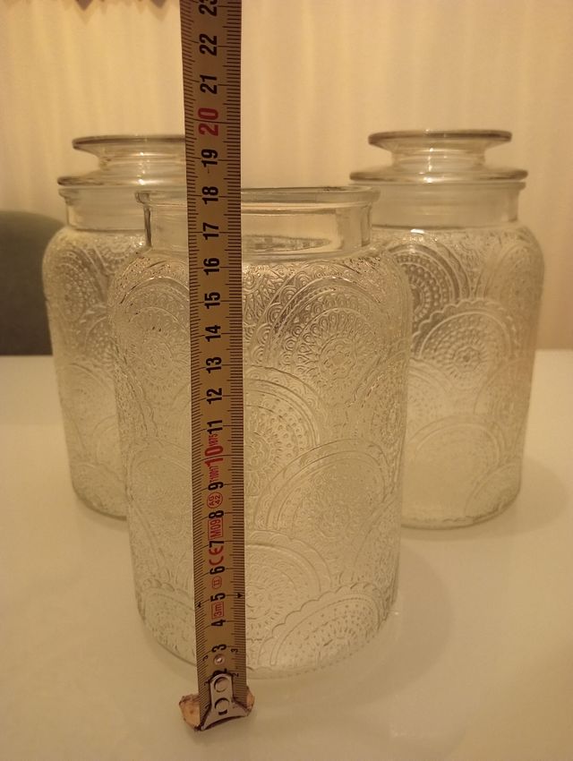 Tarros Botes Cristal Tallado