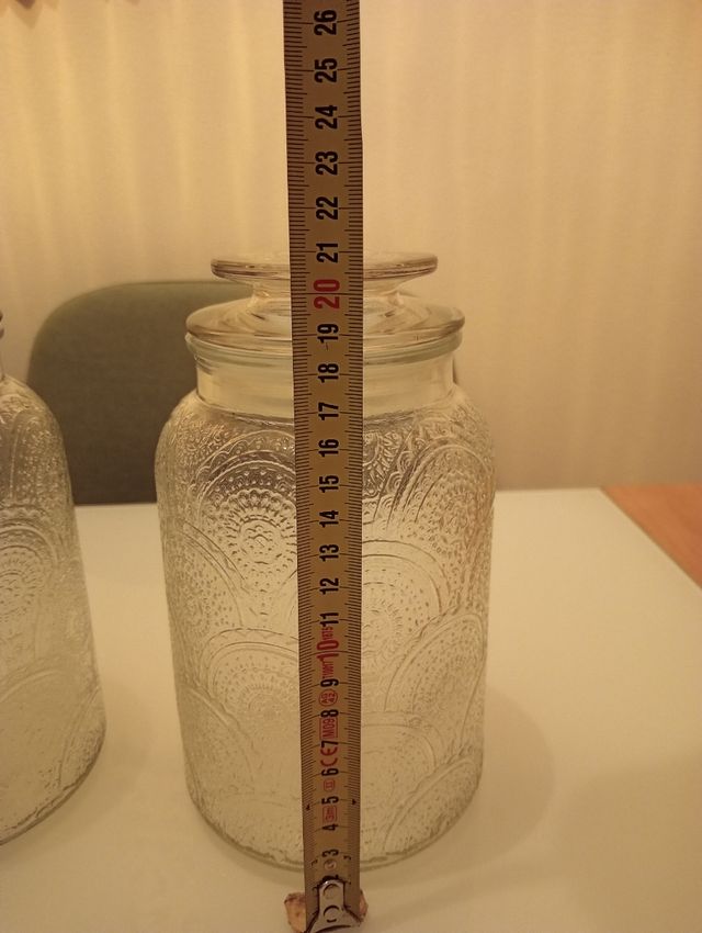 Tarros Botes Cristal Tallado