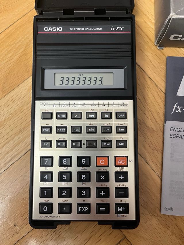 CALCULADORAFX 82C SCIENTIFIC CALCULATOR
