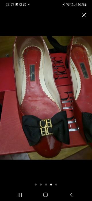  Pack Zapatos tacón carolina herrera