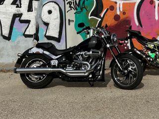 COLA DE ESCAPE COBRA CHROME HARLEY DAVIDSON FLSB