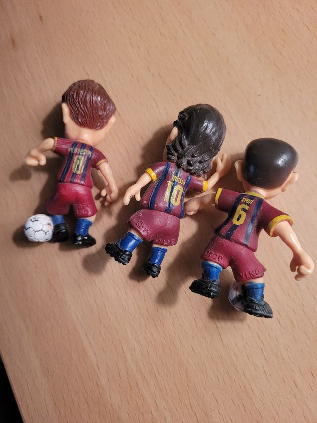 Figuras FCBarcelona (Messi, Xavi,Iniesta)
