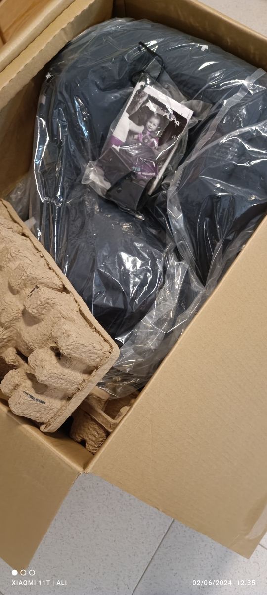 Nuna silla coche auto bebe giratoria