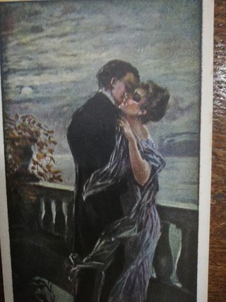 Cartoline romantiche vintage