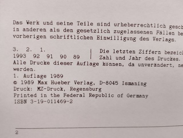 LOSUNGEN 1 ,BEGLEITUBUNGEN , HUEBER