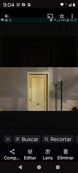 Trastero en alquiler