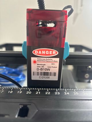 Maquina laser 10w con asistente de aire.