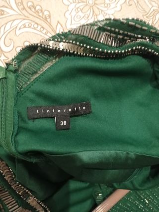 Vestido fiesta tintoreto