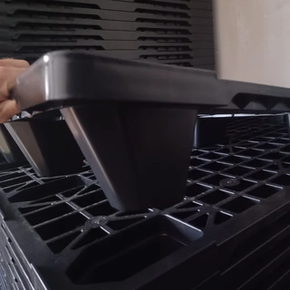 Nuevos fábrica: palets plástico. Camping, casetas,