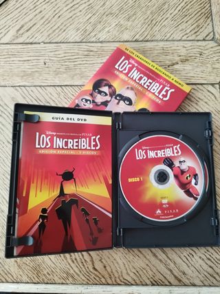 DVD Los increíbles