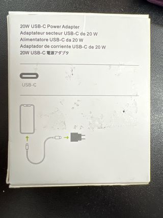 Cargador Movil 20 W USB-C