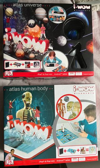 Atlas cuerpo humano + atlas del universo