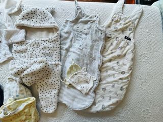 lote Ropa niño 0-3 meses buzos abrigo