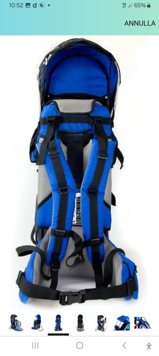 Zaino porta bimbo