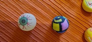 18 Pezzi Palle Rimbalzanti Colorate per Bambini